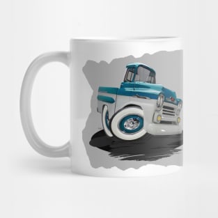 1958 Chevy Apache Pickup - Cartoon Style Mug